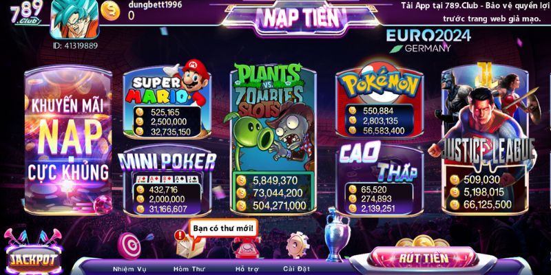 Ưu điểm khi anh em tham gia chơi quay slots 789club